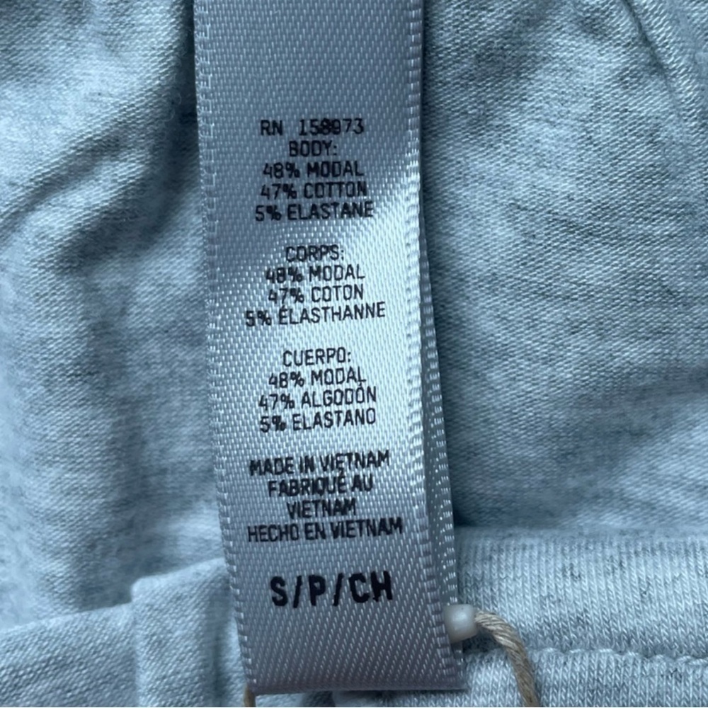 Skims Boyfriend Loose Boxer Unisex Collection Light Heather Grey Small - Picture 8 of 13
